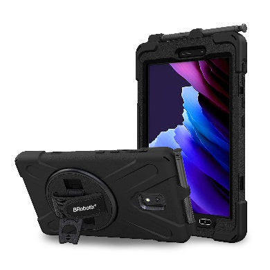 FUNDA PROTECTOR C/CORREA - USO RUDO, GIRO 360º, P/SAMSUNG GALAXY ACTIVE 3, 8.0, C/MICA, T570/575/575N/X306B, BROBOTIX 6005170