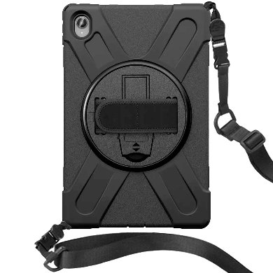 FUNDA PROTECTOR C/CORREA - USO RUDO, GIRO 360º, P/LENOVO P11, 11 2021, C/MICA, TB-J606F/J607F/J616F/TB-J606X, BROBOTIX 6001929