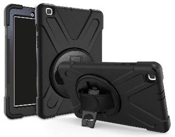 FUNDA PROTECTOR C/CORREA - USO RUDO, GIRO 360º, P/SAMSUNG GALAXY A8, 8.0 pulgadas, C/MICA, P200/205, BROBOTIX 6006665