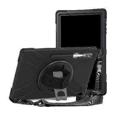 FUNDA PROTECTOR C/CORREA - USO RUDO Y GIRO 360° P/SAMSUNG GALAXY S9 14.6 PULGADAS X910/906/900, ULTRA, BROBOTIX, 6006689