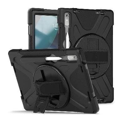 FUNDA PROTECTOR C/CORREA - USO RUDO Y GIRO 360° P/LENOVO P11 PRO 2DA GENERACION, TB-132FU/TB-138FC, BROBOTIX, 6005323
