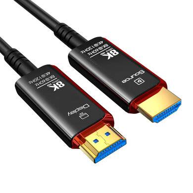 CABLE HDMI V2.1 FIBRA ÓPTICA ACTIVA - SOPORTA 8K X 4K, 30 METROS 6007969 BROBOTIX