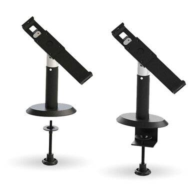SOPORTE PARA TABLETA - UNIVERSAL, ANTIRROBO, COMPATIBLE CON TABLETAS DESDE 10.1 HASTA 14 PULGADAS, ROTACION 360 GRADOS, 406481 BROBOTIX