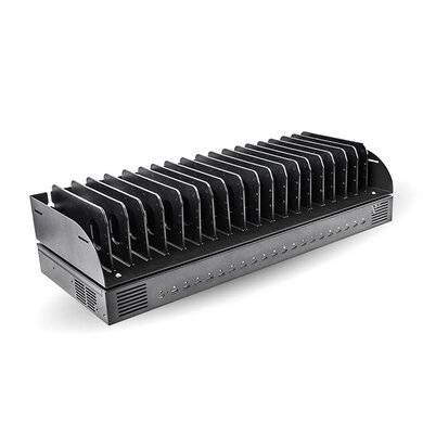 ESTACIÓN DE CARGA USB-C DE 800W - CON 20 PUERTOS Y SEPARADORES DESMONTABLES, BROBOTIX 406849