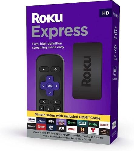 Roku Express 3960RW 2022 Reproduce por streaming por HD -