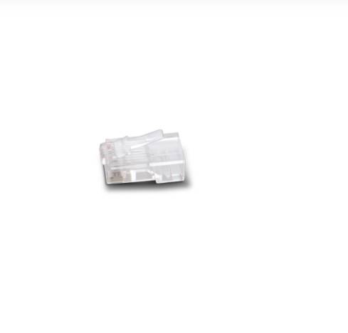 SAXXON S901A - Conector plug RJ45 para cable UTP / CAT5E / Paquete 100 piezas/ 15 Micras -