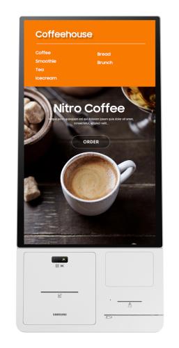 Caja y Base de conexión para Kiosco SAMSUNG - con impresora, Modelo CY-KM24APXZA