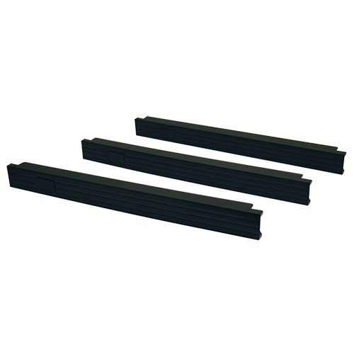 Juego de Panel Obturador TRIPP-LITE SR1UPANEL200 - Negro