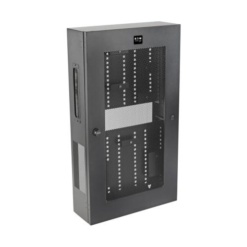 Gabinete para Cableado Estructurado SmartRack de 3U de Bajo Perfil de Profundidad de Switch para instalación vertical en pared SRWF6UMOD -