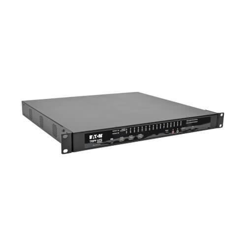 KVM NetDirector - Tripp Lite, Modelo B064-032-02-IPG, El KVM Cat5 controla directamente hasta 32 computadoras o servidores