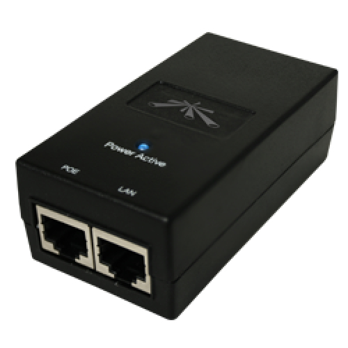 Inyector PoE UBIQUITI POE-24-12W-G - 24 V, 90 - 260, 47 - 63