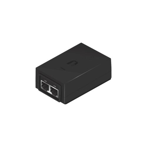 Adaptador PoE Ubiquiti modelo POE-48-24W - 48 VDC, 0.5 A, Fast Ethernet (10/100 Mbps)