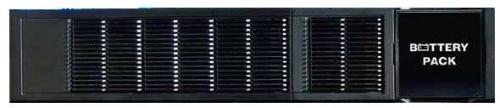 Banco de Baterías adicional para ALPHA 1 KVA - aumenta el tiempo de respaldo del equipo con 4 baterías de 12V/ 9A, utiliza 2 unidades de rack