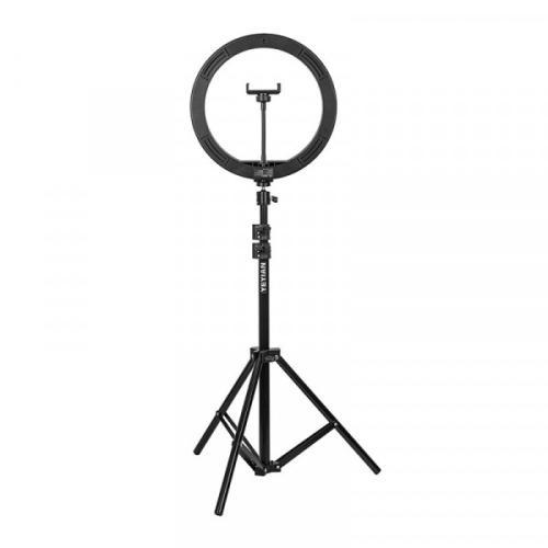 YEYIAN LAMPARA STREAMING GIMLI S2000  DE 30.5 CM - SOPORTE P TRIPODE, CONTROL REMOTO, ADAPT PARA SMARTPHONE  CAMARA, TEMP 3 NIVS BCO/CALIDO YSL-12L-01