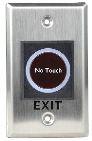 Control de acceso ZK TECO TOUCH K-1 - Botón Liberador, IP65