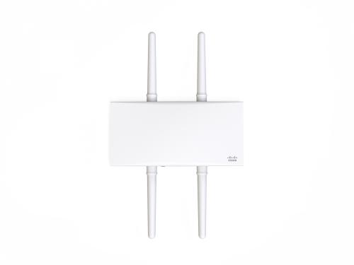 Punto de acceso Cisco Meraki MR86-HW. WI-FI 6 - exterior. Clasificación IP67. 4 radios: 2, 4 y 5 GHz, WIDS / WIPS de doble banda y Bluetooth Low Energy