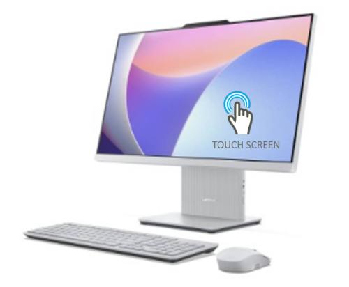 All in One LENOVO IdeaCentre 24IRH9 - 23.8 pulgadas TOUCH, Intel Core i5-13420H, 8 GB, 512 GB SSD, Windows 11 home