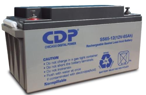 Batería para No Break CDP SLB12-65 Bateria de Plomo acido - seca sellada 12Vdc-65Ah