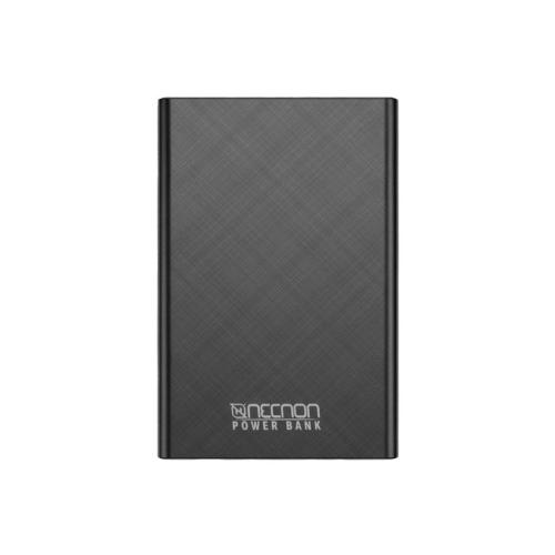 Power Bank NPW-05TC Necnon 5000mAh  entrada y salida doble USB 5V/2.1 y tipo C 5V/2.1A.  1 A 2 CARGAS indicador de carga con luz LED - bateria de 5, 000 mAH