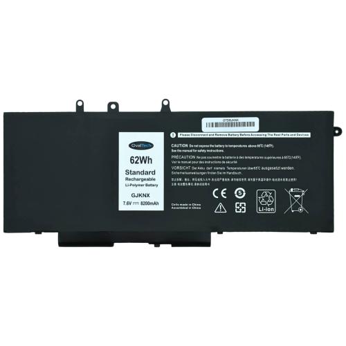 Bateria para Laptop OTDGJKNX OVALTECH Polimero 7.7V para Dell Latitude 5480 5580 5280 5288 5290 5488 5490 GJKNX -8200mAh -