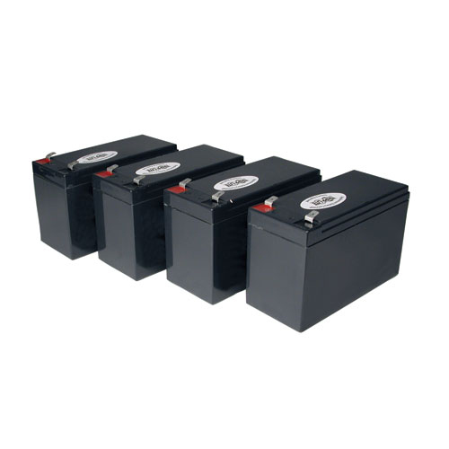 Juego de Cartucho de Reemplazo TRIPP-LITE RBC54 - Negro, 12 V, 3 Año(s)