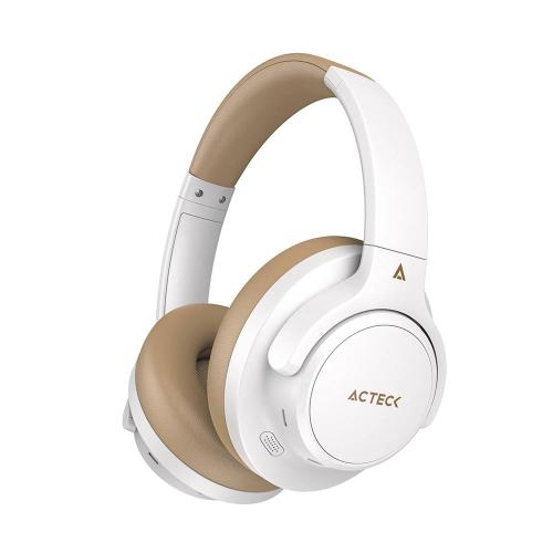 Audífonos Inalámbricos Bluetooth Hype Epic HP750 Acteck Elite Series Cancelación de ruido activo  hibrido - Color Blanco. AC-940863