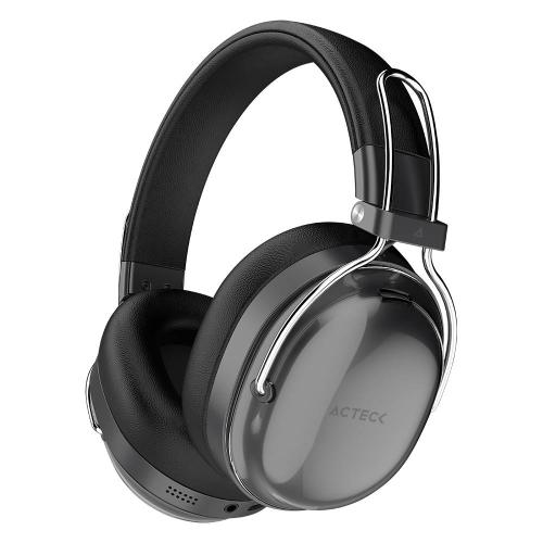 Audífonos Inalámbricos Bluetooth Luxe Pure HP730 Acteck Elite Series Cancelación de ruido activo  hibrido - Color Negro. AC-940870