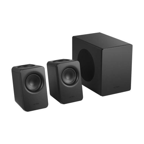 Bocinas Tipo Estudio  Dynamic Exact Mini S-PRO BS495 Advanced Series - Sonido Estereo 2.1 Canales Con Subwoofer, Potencia 60w RMS