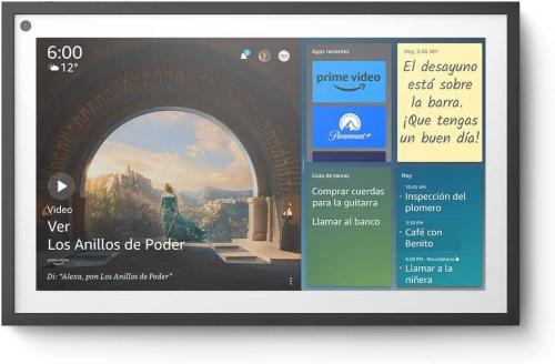 Echo Show 15 | Pantalla inteligente Full HD de 15.6 pulgadas con Alexa y Fire TV integrados | INCLUYE control remoto -