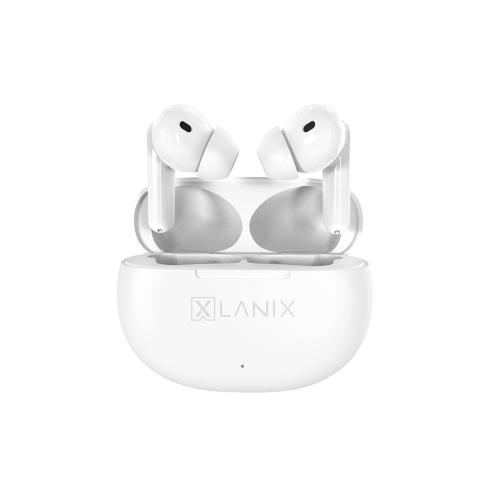 Audífonos Inalámbricos LANIX LXW2 15496. Micrófono integrado - Batería de 35 mAh, Tiempo de reproducción hasta 5 horas