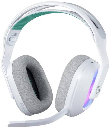 G522 LIGHTSPEED WHITE 981-001549 Audífonos con micrófono diseñados para gaming de PC de alto rendimiento -