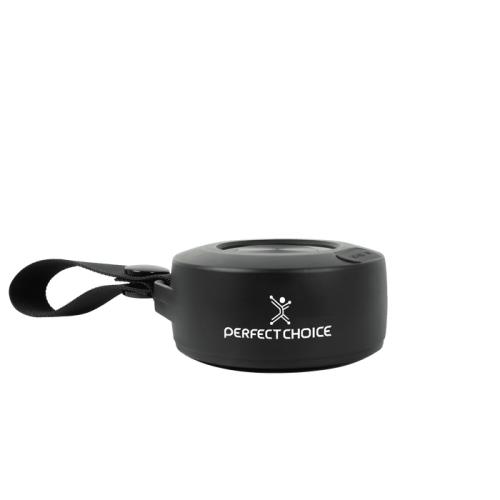 Bocina Bluetooth Inalámbrica Portátil Luz RGB Función TWS Handy Color Negro| PERFECT CHOICE -
