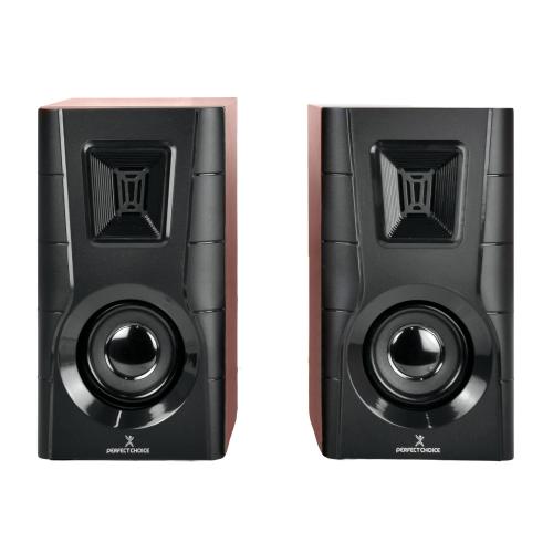 Bocinas para Computadora Acabado de madera Sonido 2.0 Meridian | PERFECT CHOICE -