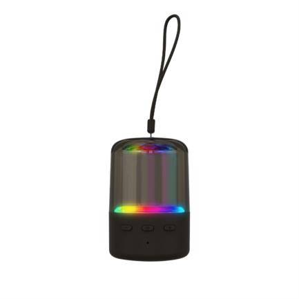 Mini Bocina Nextep NE-400H Bluetooth Happy Message 2W color Negro -