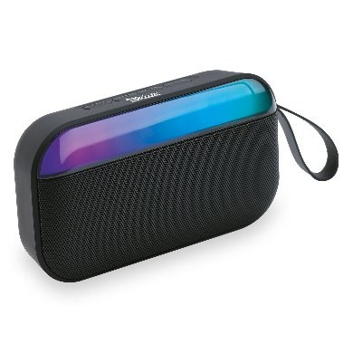 BOCINA BLUETOOTH SUBW NGO RGB 6000090 RBT - C/SUBWOOFER, RECARGABLE, STEREO C/RADIO FM, LECTOR USB, MICRO USB, PORTATIL, ANTIDESLIZANTE, C/CORREA, NEGRO, BROBOTIX