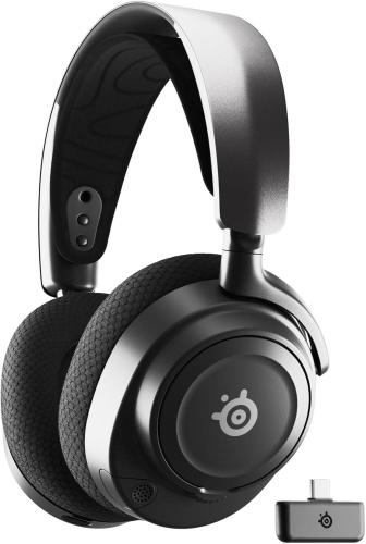 SteelSeries Arctis Nova 7 Auriculares inalámbricos para Juegos - Sin pérdidas 2.4 GHz, 30 Horas de duración de la batería