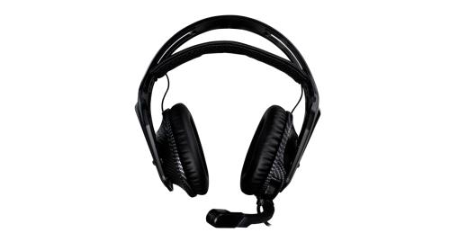 DIADEMA GAME FACTOR HSG500 - MICRÓFONO REMOVIBLE, 3.5MM, ULTRA LIGERAS, CARBON FIBER
