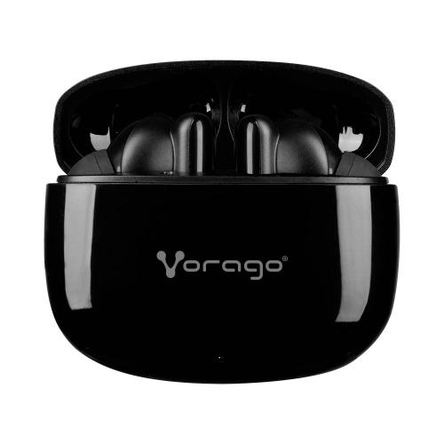 Audífonos Vorago ESB-202 Earphones Bluetooth - Tecnología TWS, Bluetooth 5.3, 4.5 horas de uso, Manos libres