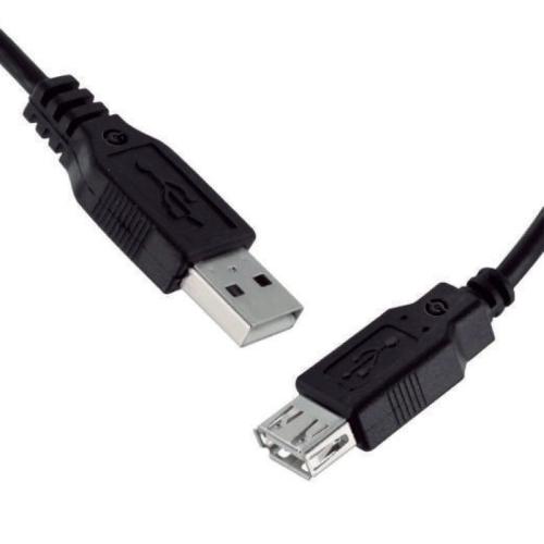 GETTTECH CABLE EXTENSION USB - MACHO A HEMBRA, 1.5 MTS, REVESTIMIENTO PVC, MOD. JL-3520