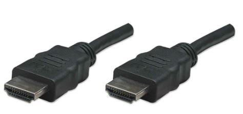 308441 Cable HDMI Macho a Macho - Blindado, 1080p Ancho de banda: 10.2 Gbps Negro, 7.5m