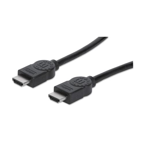 308458 Cable HDMI de Alta Velocidad FHD - Blindado, Negro, 22.5 m Color Negro.