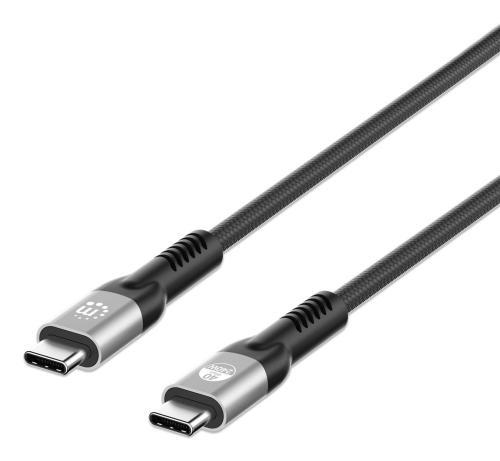 Cable USBC V4 Thunderbolt C-C 2M (356381) MANHATTAN -