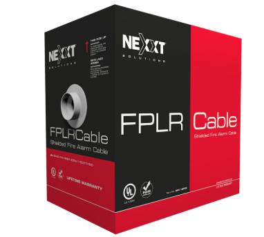 Cable alarma conta incendios  FPLR FUTP 1 PAR 18AWG PVC CMR 305 M 100  COBRE -