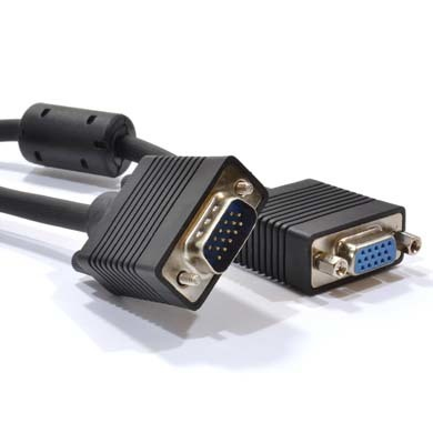 Cable Monitor SVGA BROBOTIX 309610 - VGA, VGA, Negro