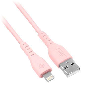 CABLE USB V3.0 TIPO A – LIGHTNING - 1 METRO, ROSA, BROBOTIX  6001615