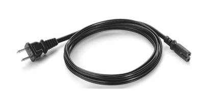 ZEBRA LINE CORD:AC PWR - 6 pulgadas, 18AWG