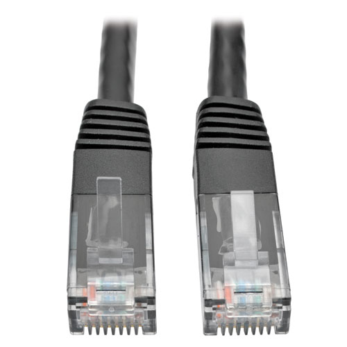 Cable de Parcheo TRIPP-LITE N200-003-BK - 0, 9144 m, RJ-45, RJ-45, Negro
