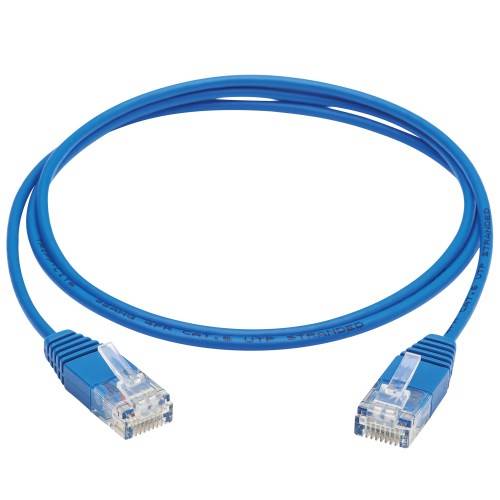 Cable Ethernet - Tripp Lite, Modelo N200-UR03-BL, Cable Cat6 Ethernet, solo 2.8 mm