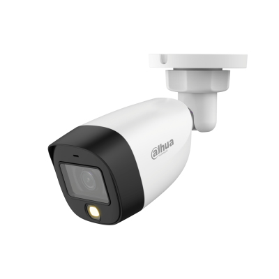 DAHUA HAC-HFW1509C-LED-28 - Cámara Bullet Full Color de 5 Mp/ Lente de 2.8 mm/ 112 °/ Leds para 20 Mts/ WDR de 120 dB/ Starlight/ IP67 -