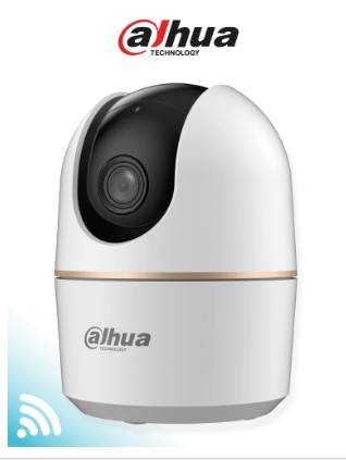 DAHUA H4A  Cámara IP PT Wifi 4 MP - Serie Hero lente 3.6 mm, IR 10 m, audio bidireccional /micrófono/ altavoz autotracking, detección humanos/  MicroSD